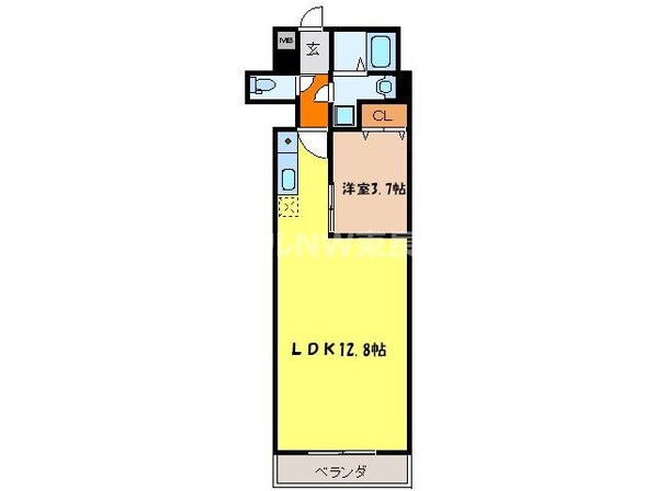 リード浜町の物件間取画像